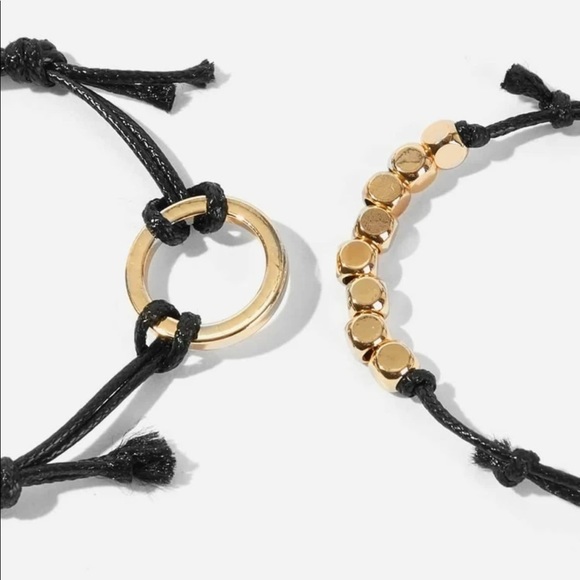 3/$30 Gold Circle & Bead Bracelet Set - Picture 4 of 5